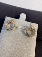 ??MIRA?¡¥JUSTE EARRINGS GOLD DIAMONDS