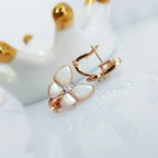 ??MIRA?¡¥BUTTERFLY MOP DIAMOND EARRINGS