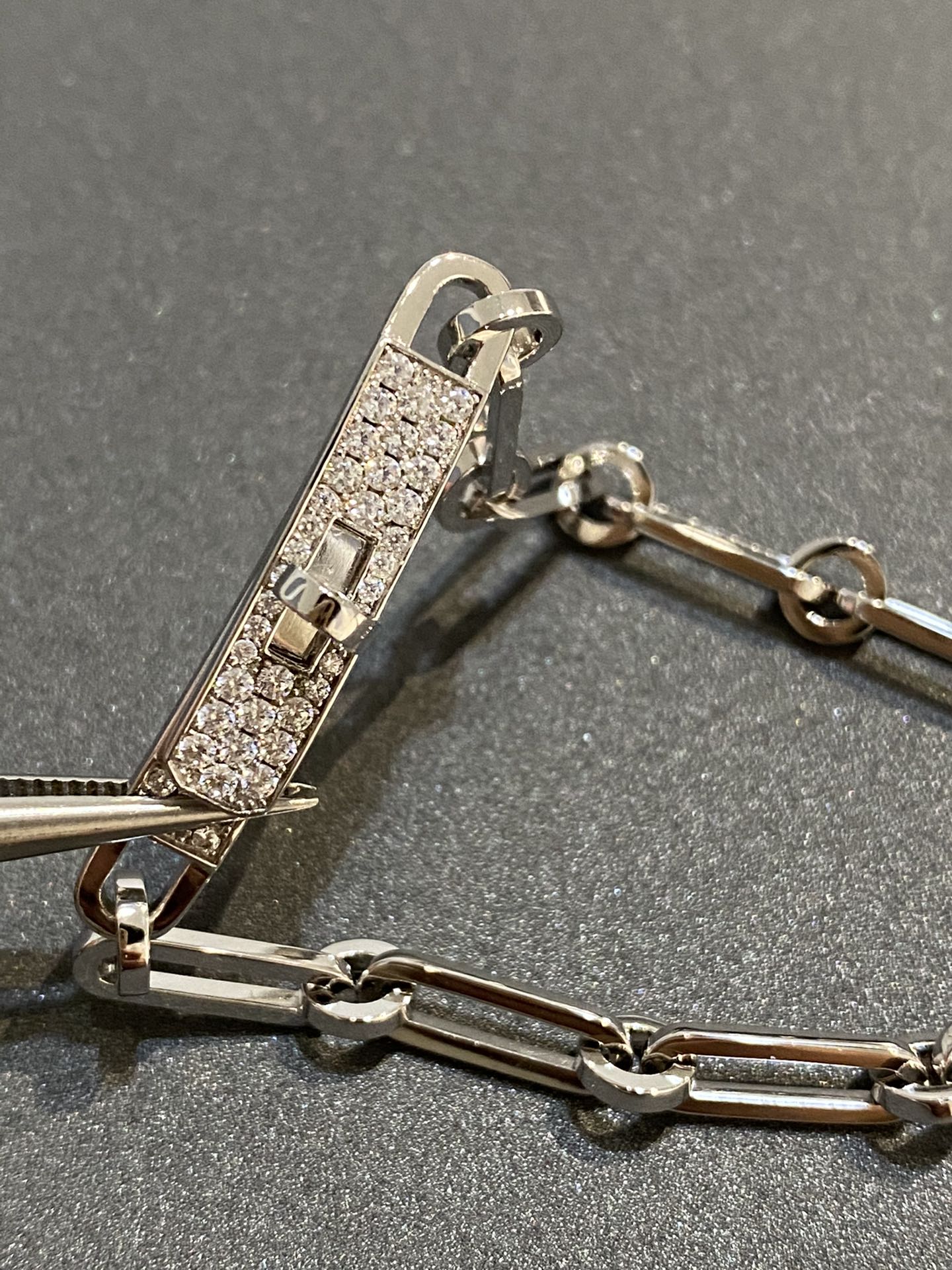 ??MIRA?¡¥CHAINE BRACELET SMALL MODEL DIAMOND