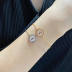 [MIRA]LUCKY MOVE DIAMOND PAVED BRACELET