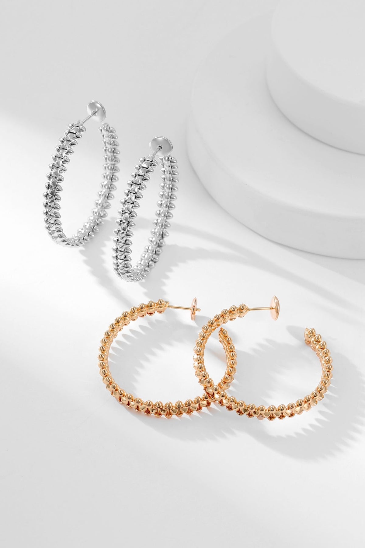 ??MIRA?¡¥CLASH HOOP EARRINGS