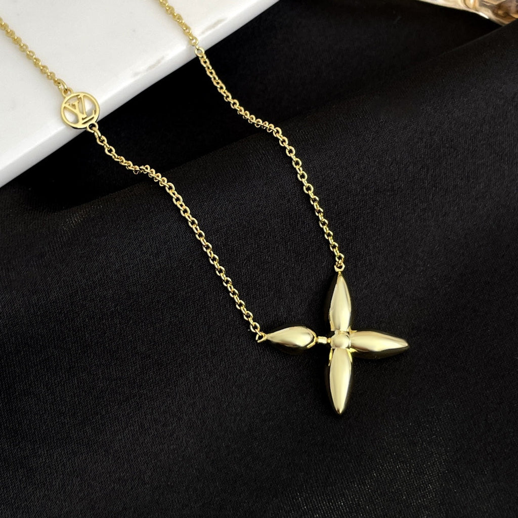 ??MIRA?¡¥LOUISETTE GOLD NECKLACE