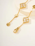 [MIRA]B.C.L ENAMELED Three-Flower Bracelet£¨Trumpet)