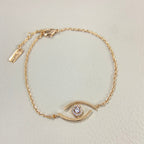 [MIRA]Lucky Eye Pave-Set Diamond Bracelet