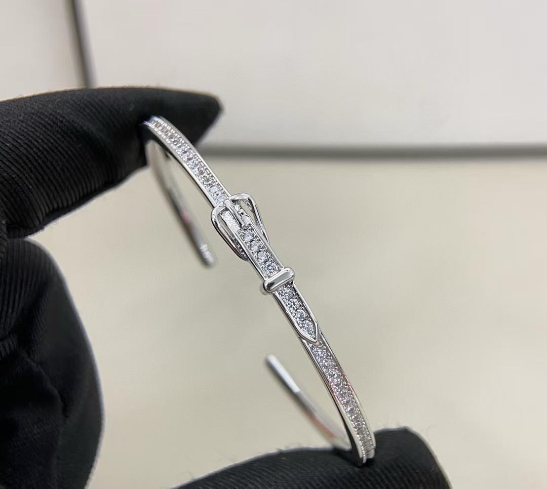 [MIRA] DIAMOND-ENCRUSTED BRACELET THREE COLORS