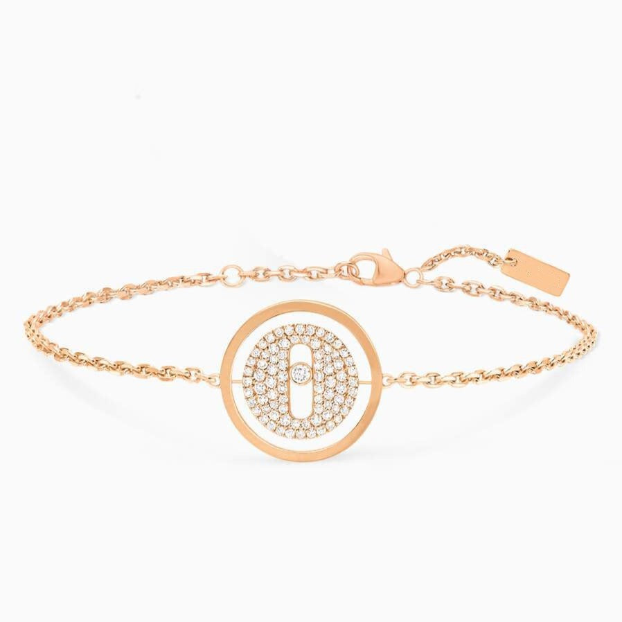 [MIRA]LUCKY MOVE DIAMOND PAVED BRACELET