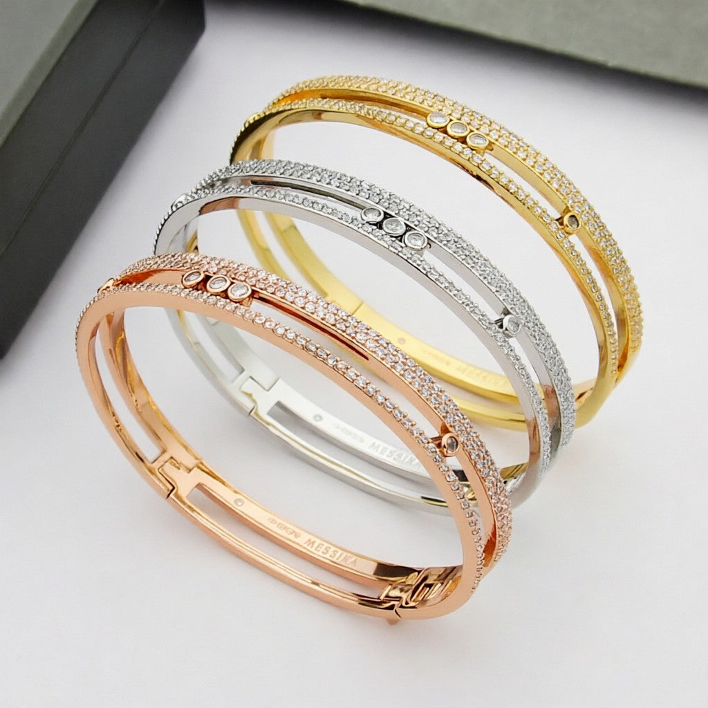 [MIRA]Move Romane pavé bangle