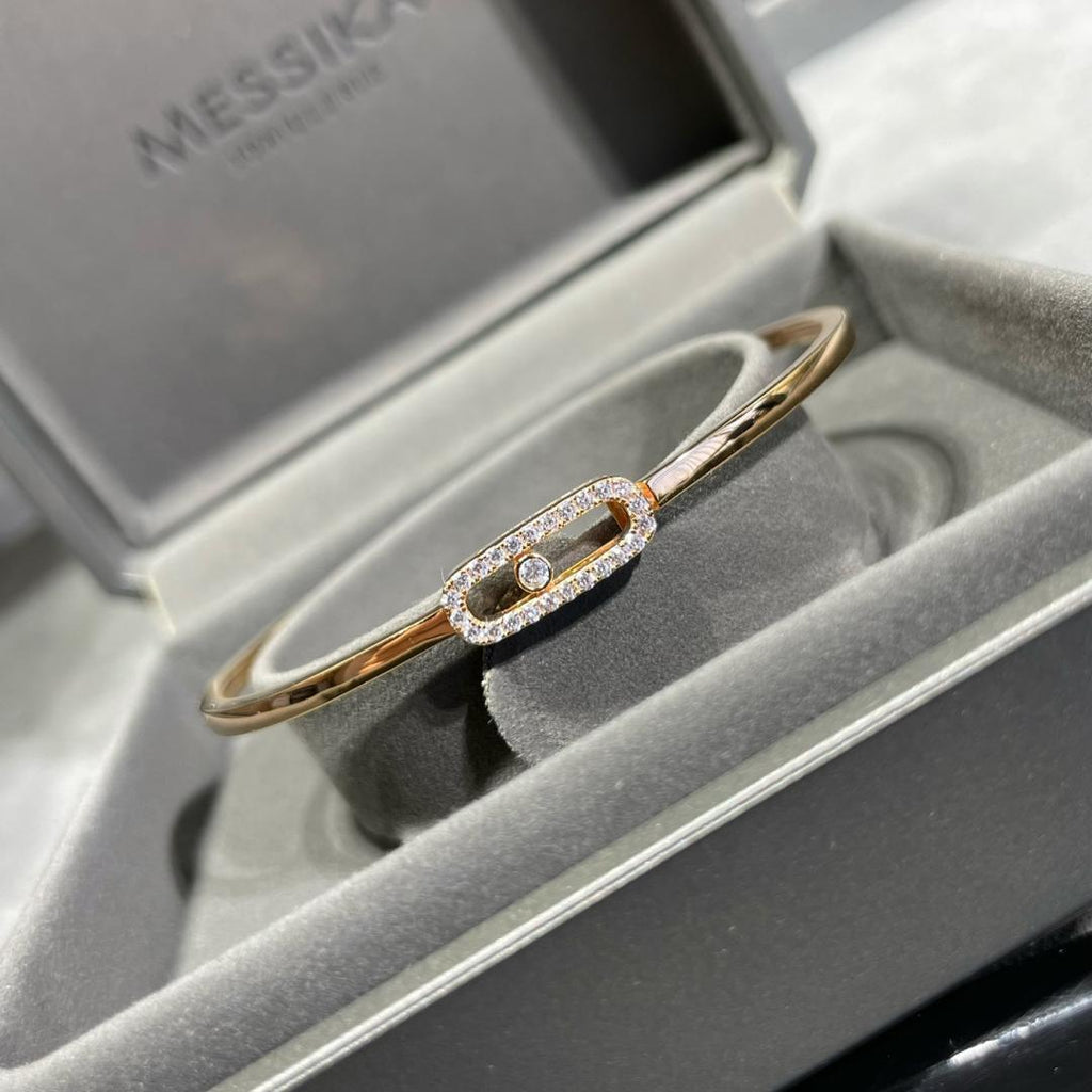 [MIRA]Move Uno pavé flex bangle medium