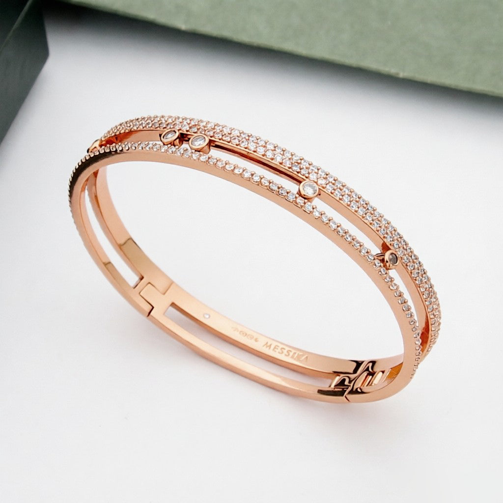 [MIRA]Move Romane pavé bangle