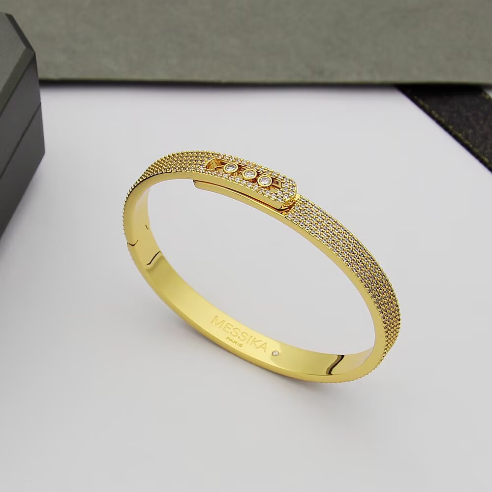 [MIRA]Move Noa Full Pavé Diamond Bangle Bracelet