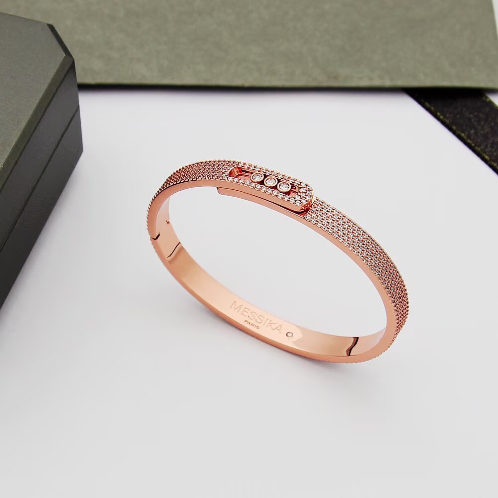 [MIRA]Move Noa Full Pavé Diamond Bangle Bracelet