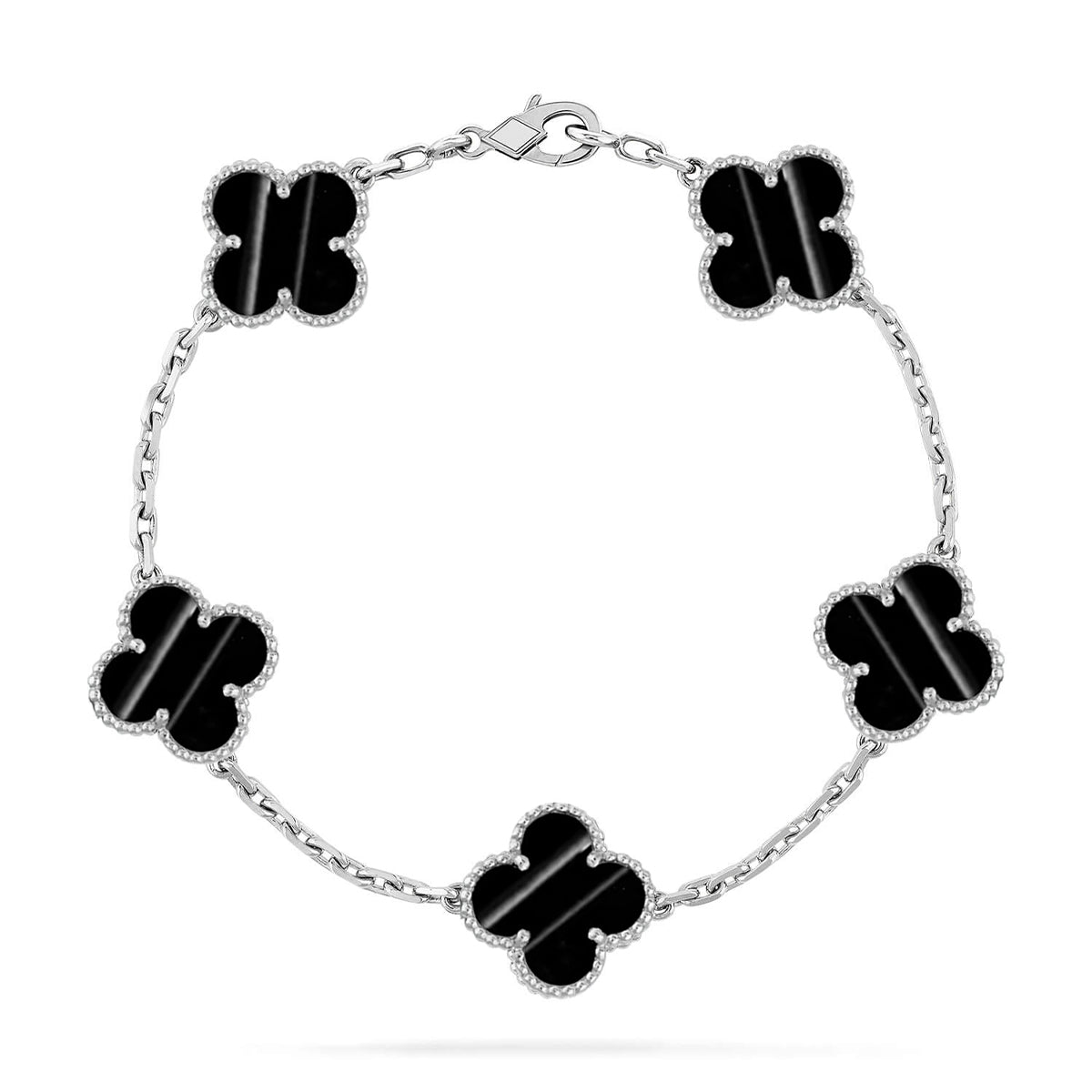 [MIRA]New  CLOVER 5 MOTIF PULSAR STONE BRACELET COLLECTION