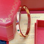 [MIRA] 2026 RAINBOW LOVE BRACELET 6.1MM  10 DIAMONDS