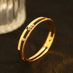 [MIRA]Move Romane Diamond Bangle Bracelet