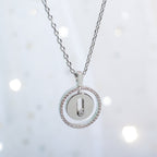 [MIRA]LUCKY MOVE PM NECKLACE SILVER DIAMOND