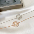 [MIRA]LUCKY MOVE PAVED DIAMOND BRACELET