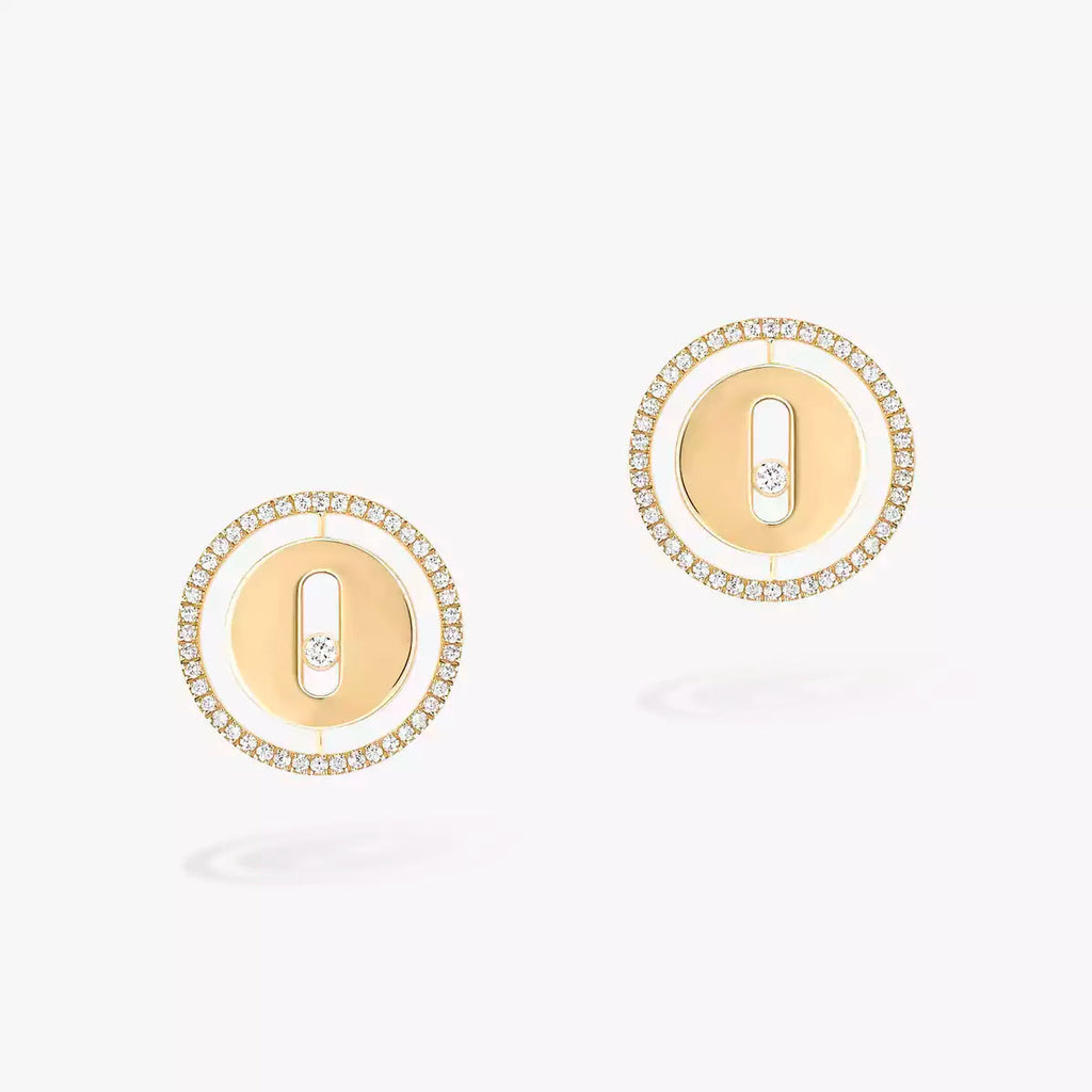 [MIRA]Lucky Move Diamond Earrings