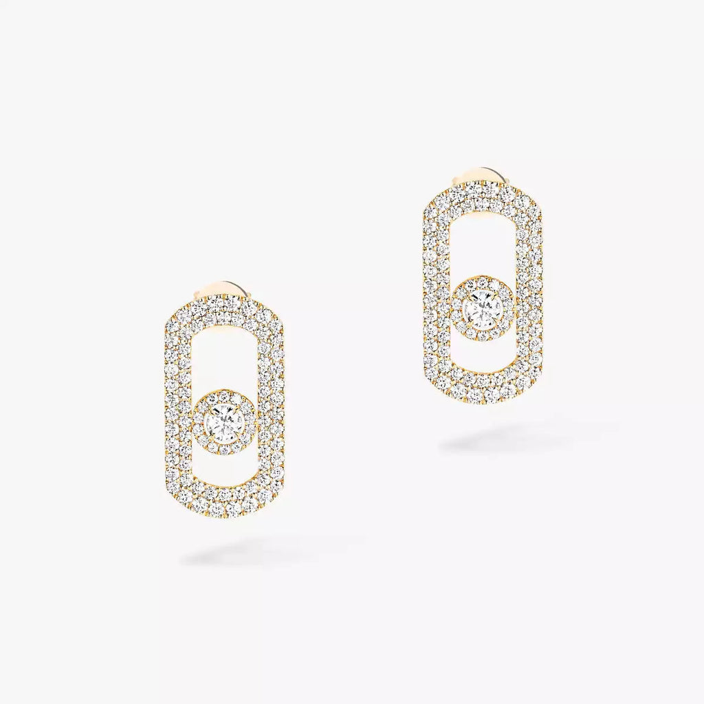 [MIRA]So Move Pave_-Set Diamond Earrings in Silver