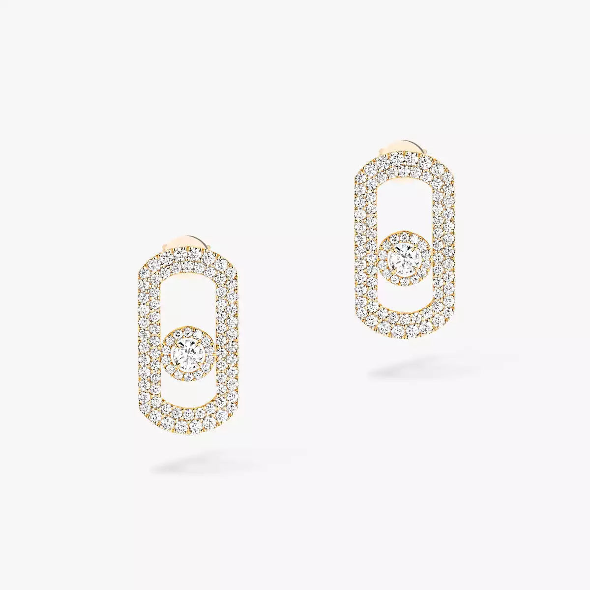 [MIRA]So Move Pave_-Set Diamond Earrings in Silver