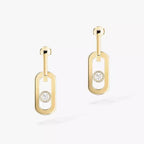 [MIRA]So Move XL Diamond Pendant Earrings