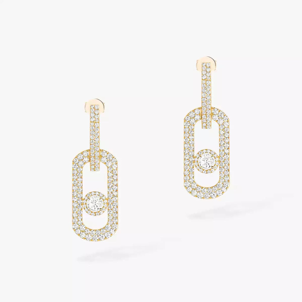 [MIRA]So Move XL Pave_-Set Diamond Pendant Earrings