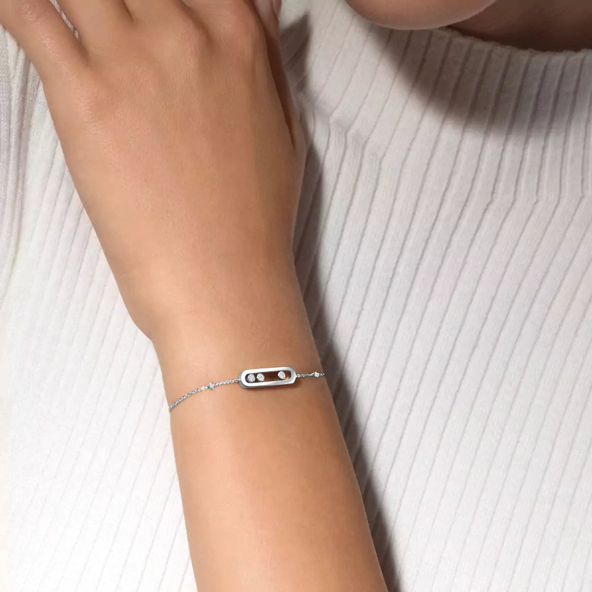 [MIRA]Baby Move Diamond Bracelet