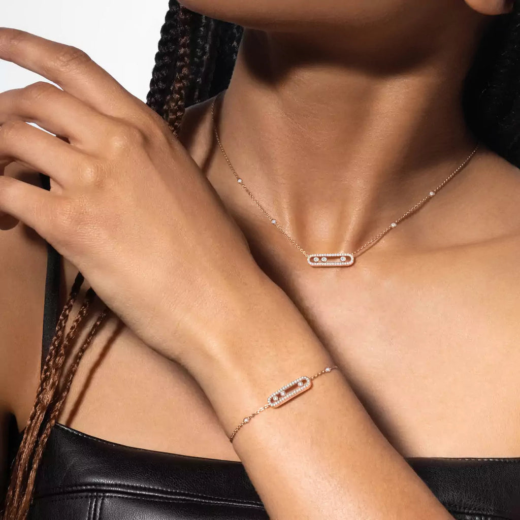 [MIRA]Pavé Baby Move Diamond Bracelet