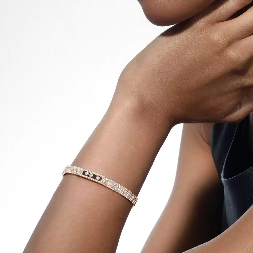[MIRA]Move Noa Full Pavé Diamond Bangle Bracelet