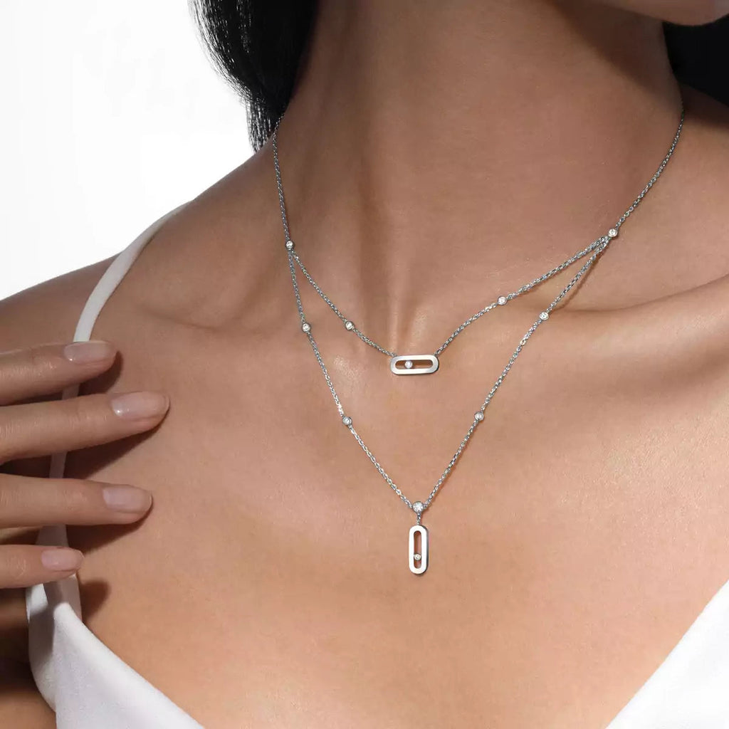 [MIRA] Move Uno Diamond Necklace