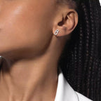 [MIRA]Move Uno Diamond Earrings