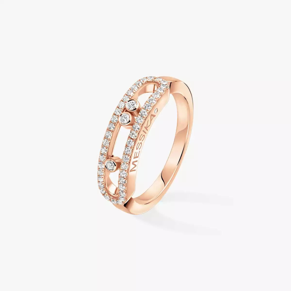 [MIRA] Baby Move Gold Diamond Pave_ Ring