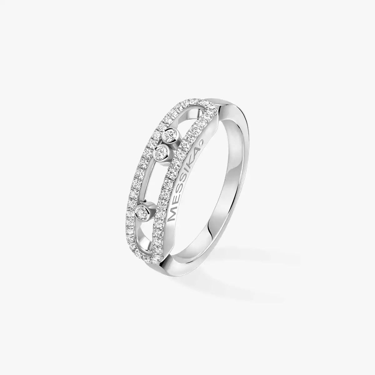 [MIRA] Baby Move Gold Diamond Pave_ Ring
