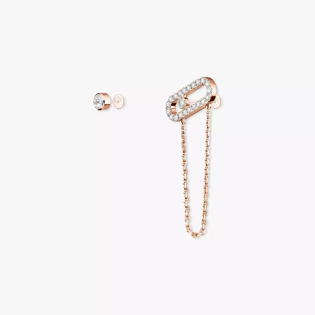[MIRA]Move Uno Diamond Earrings