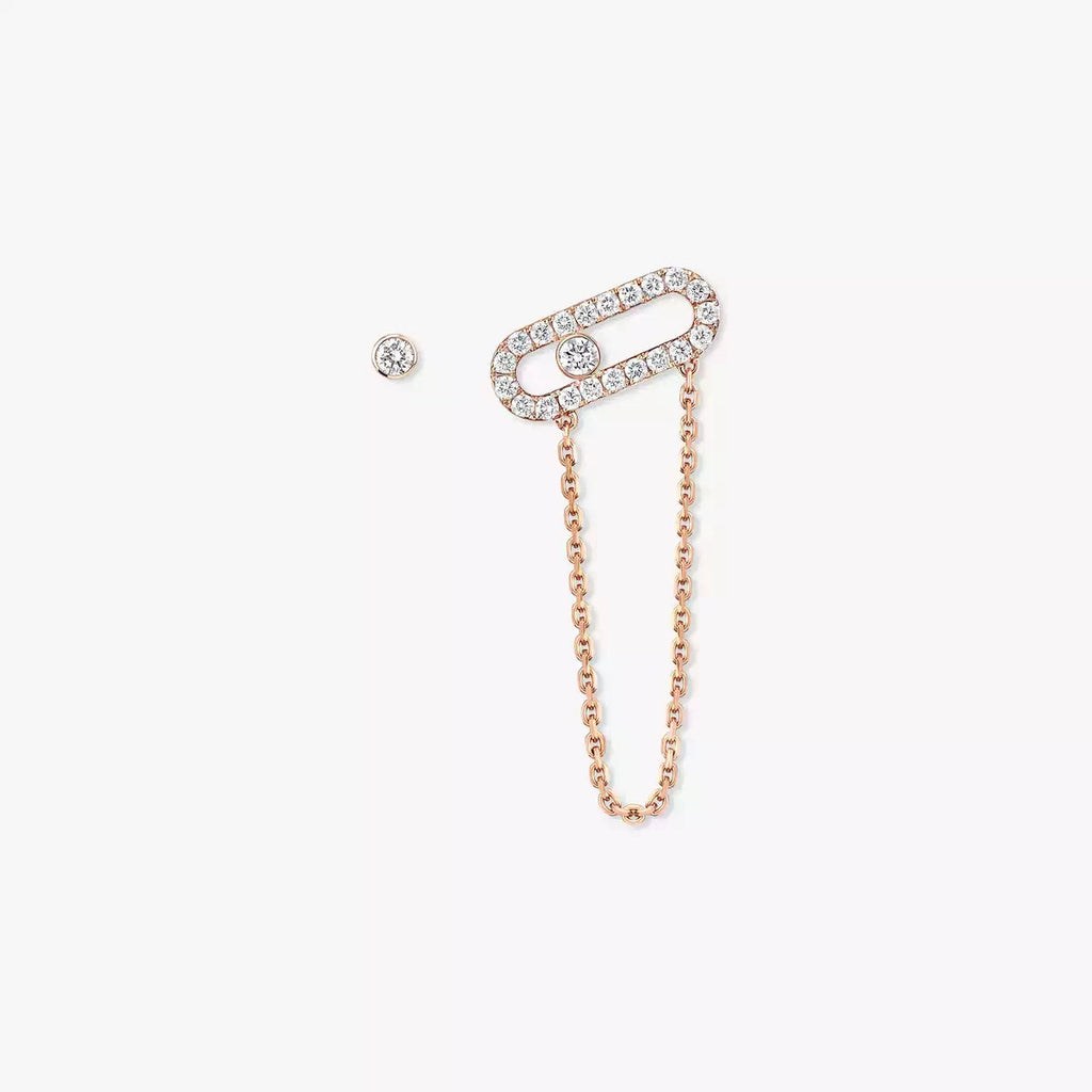 [MIRA]Move Uno Diamond Earrings