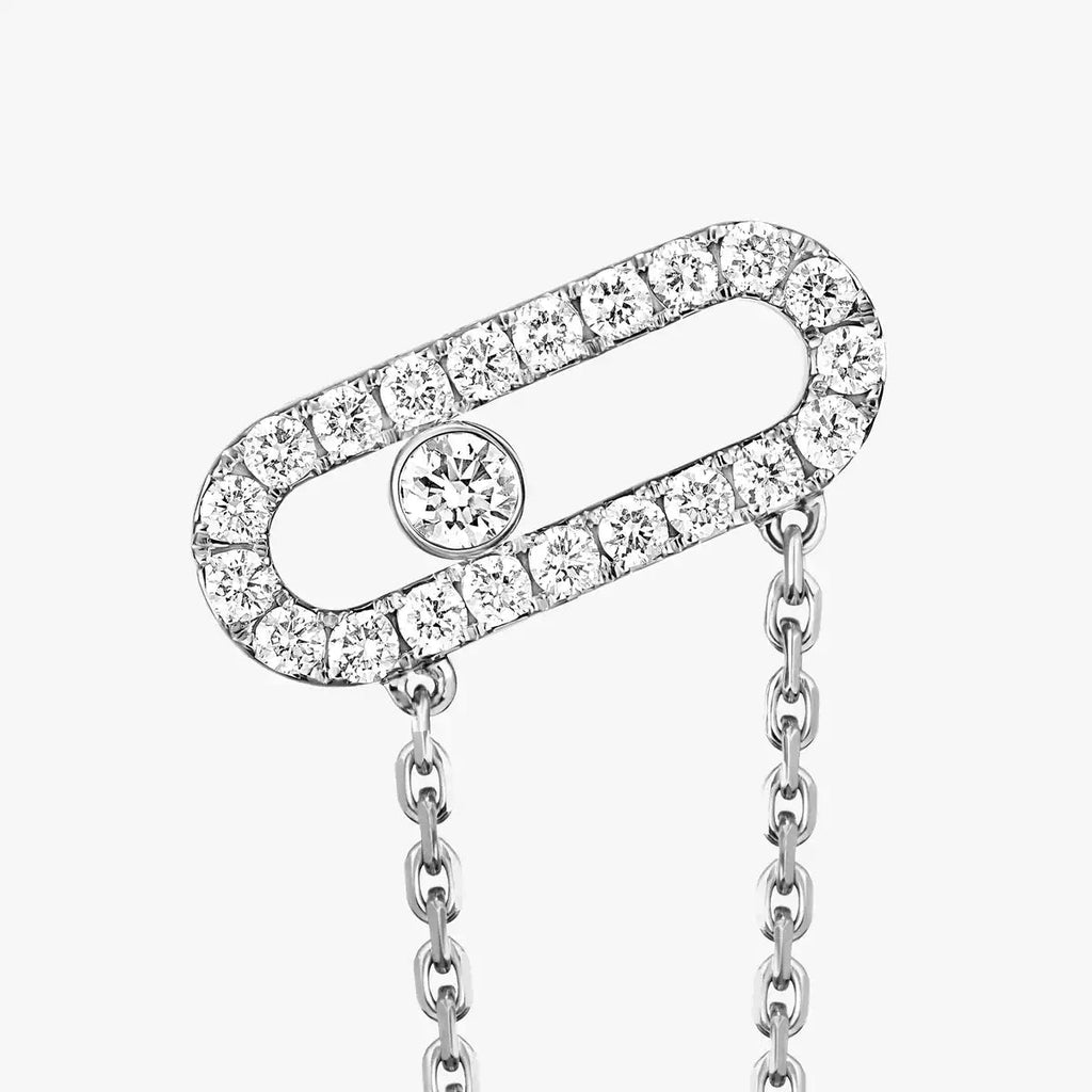[MIRA]Move Uno Diamond Earrings