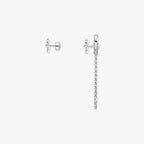 [MIRA]Move Uno Diamond Earrings