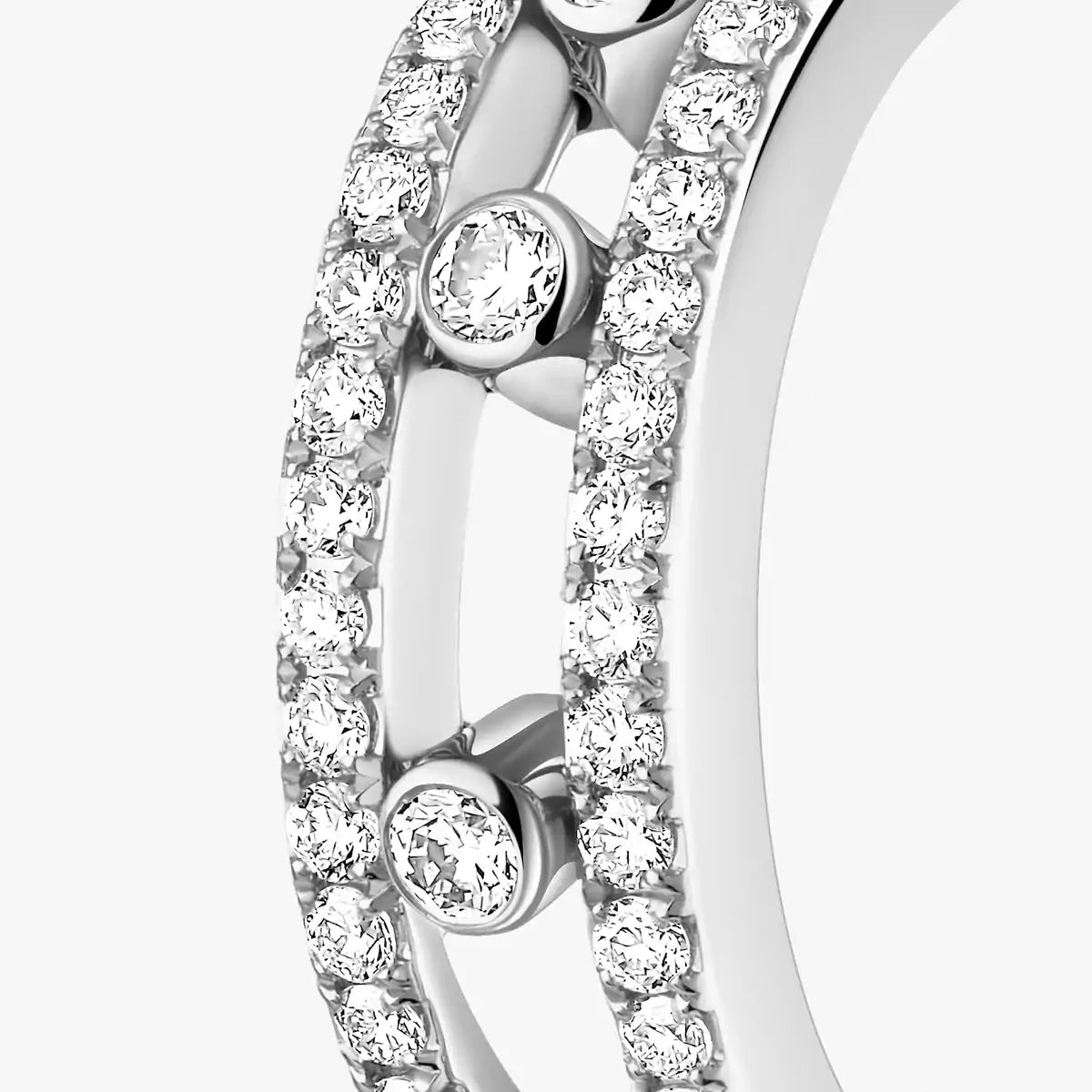 [MIRA]Diamond Pave_ Hoop Earrings Move