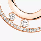 [MIRA]Move Romane Small Diamond Hoop Earrings