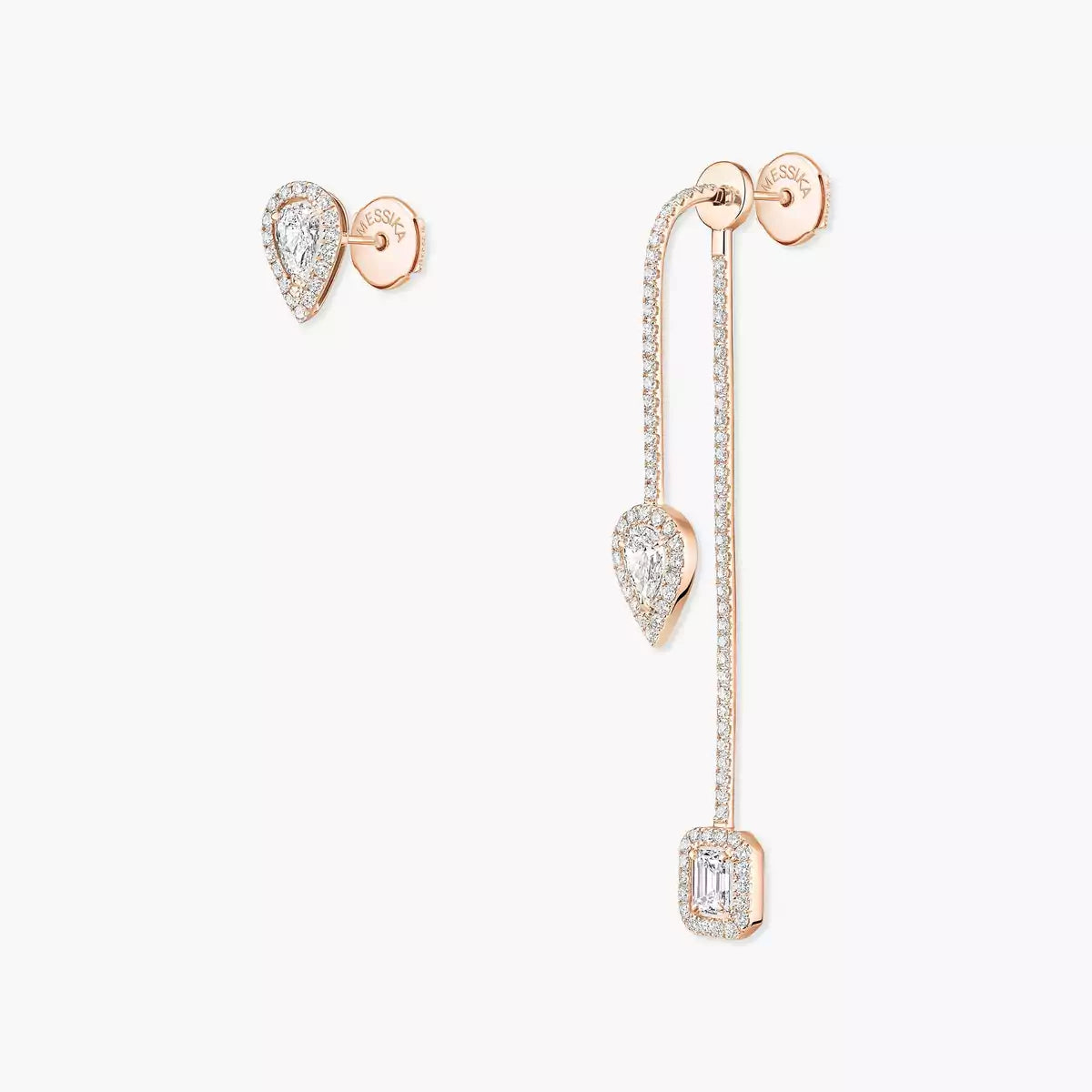 [MIRA]Diamond Drop Earrings My Twin