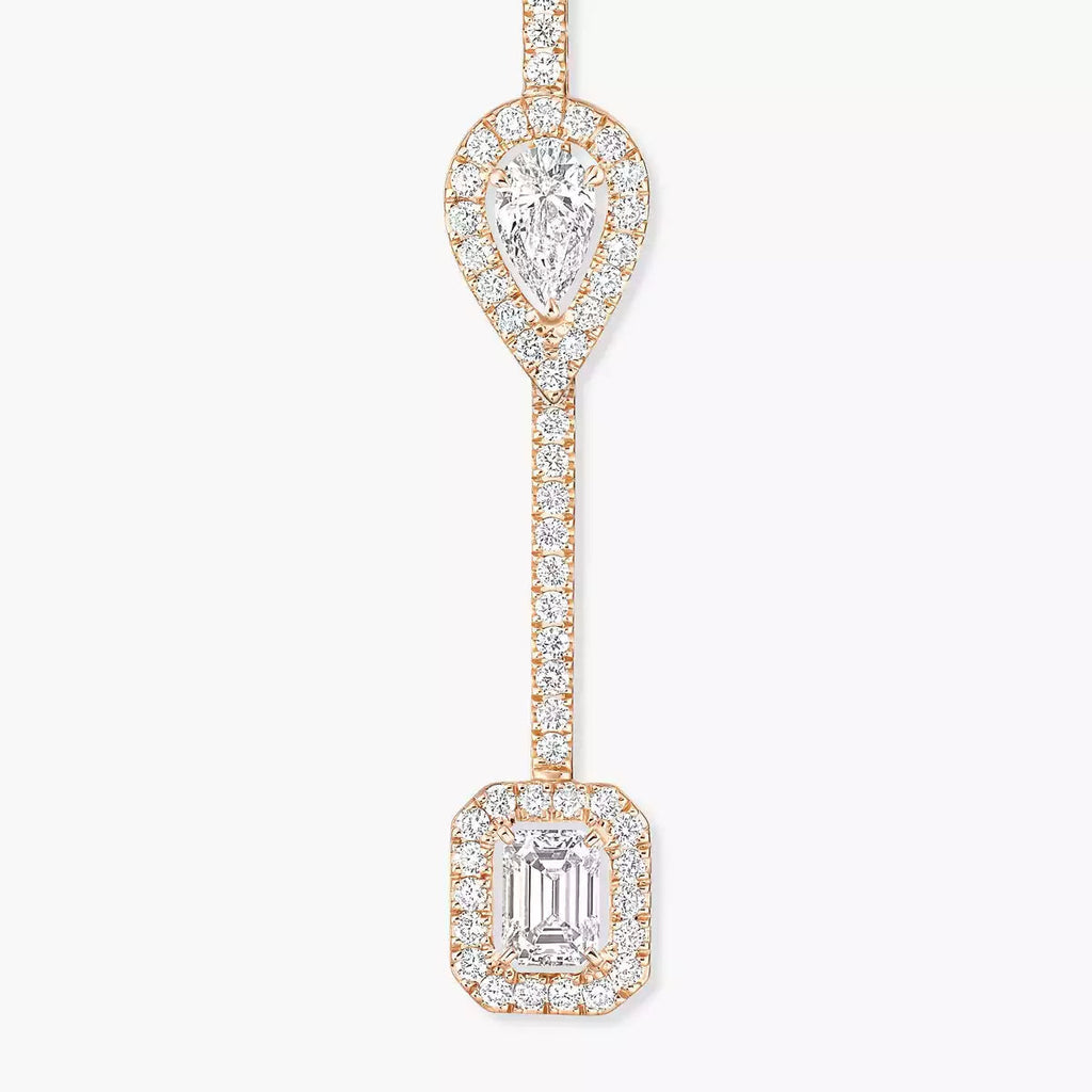 [MIRA]Diamond Drop Earrings My Twin