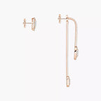 [MIRA]Diamond Drop Earrings My Twin