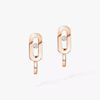 [MIRA]Diamond Mini Hoop Earrings Move Classique