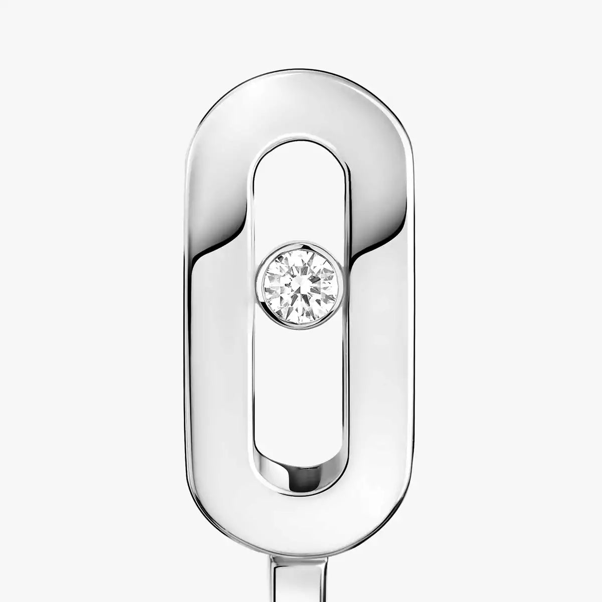 [MIRA]Diamond Mini Hoop Earrings Move Classique