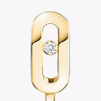 [MIRA]Diamond Mini Hoop Earrings Move Classique