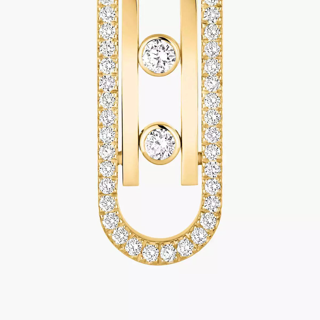 [MIRA]Diamond Pendant Earrings Move 10Th