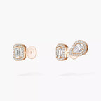 [MIRA]Diamond Earrings 0,10ct My Twin 1+2