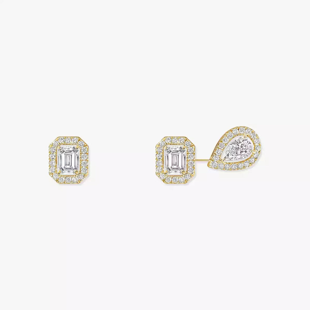 [MIRA]Diamond Earrings 0,10ct My Twin 1+2