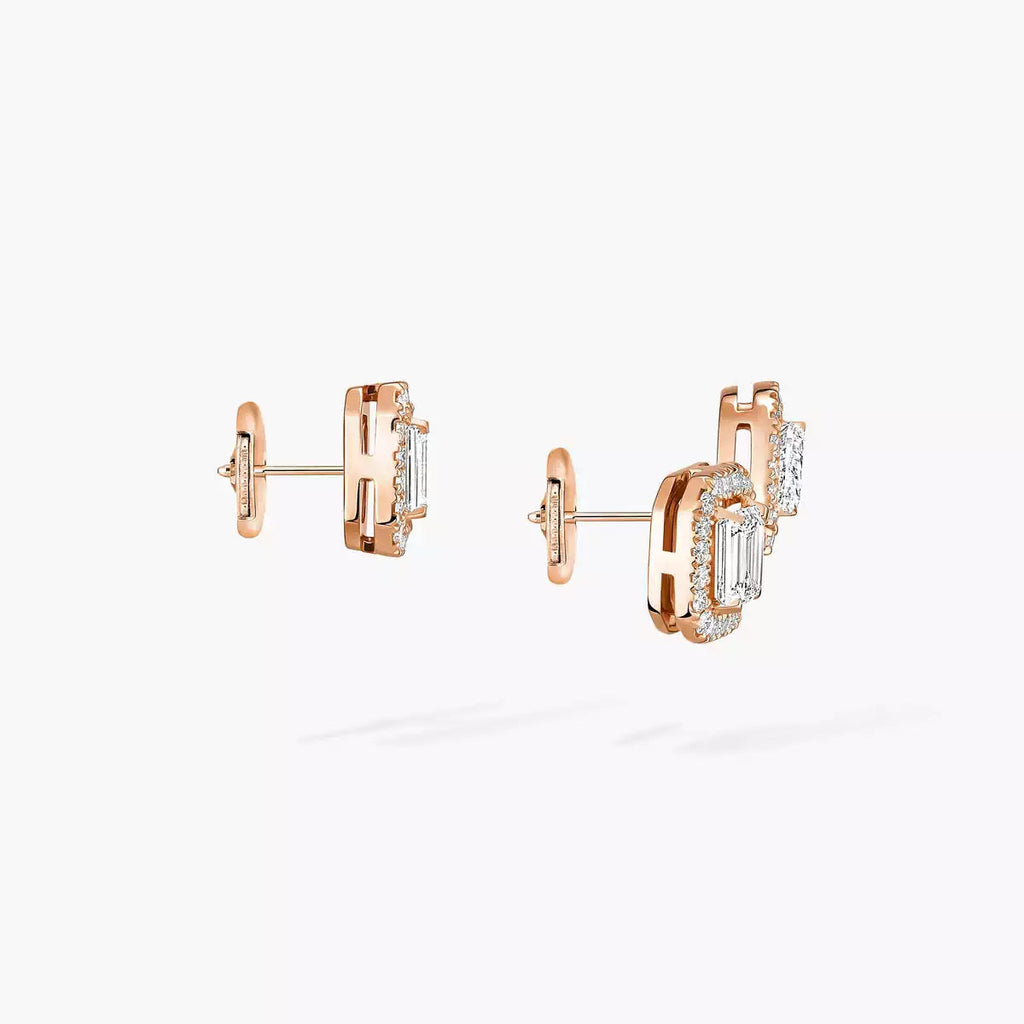 [MIRA]Diamond Earrings 0,10ct My Twin 1+2