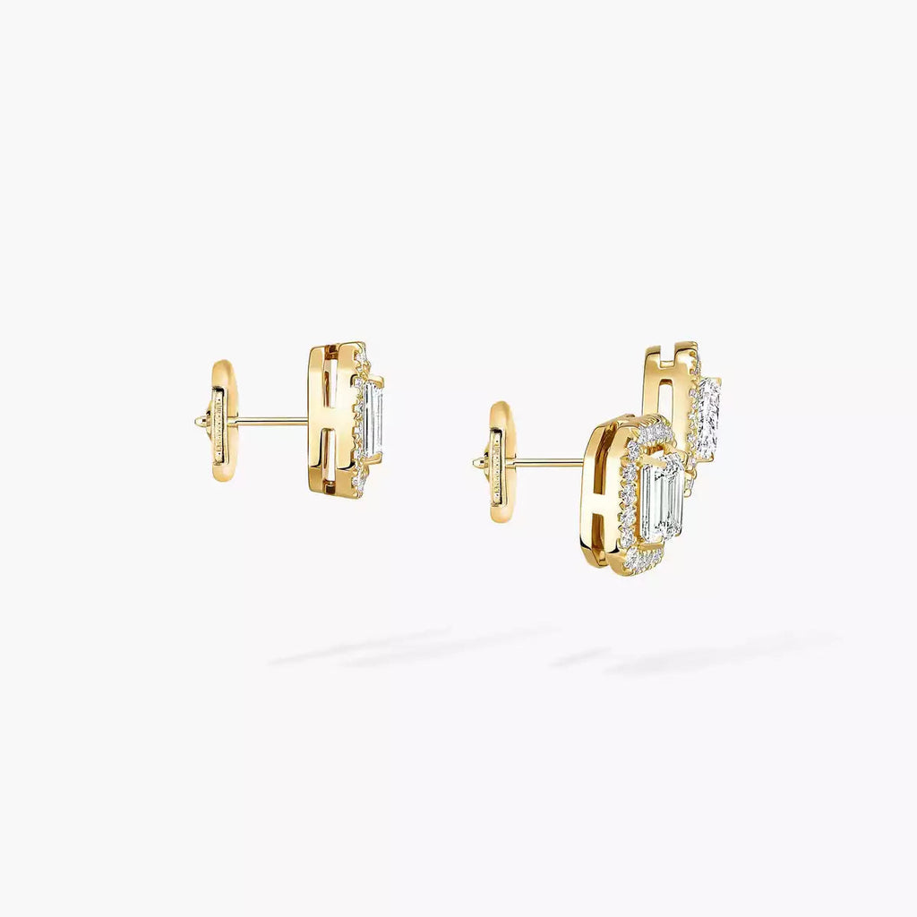 [MIRA]Diamond Earrings 0,10ct My Twin 1+2