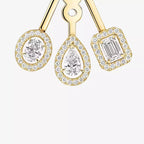 [MIRA] My Twin Trio  Diamond Earrings